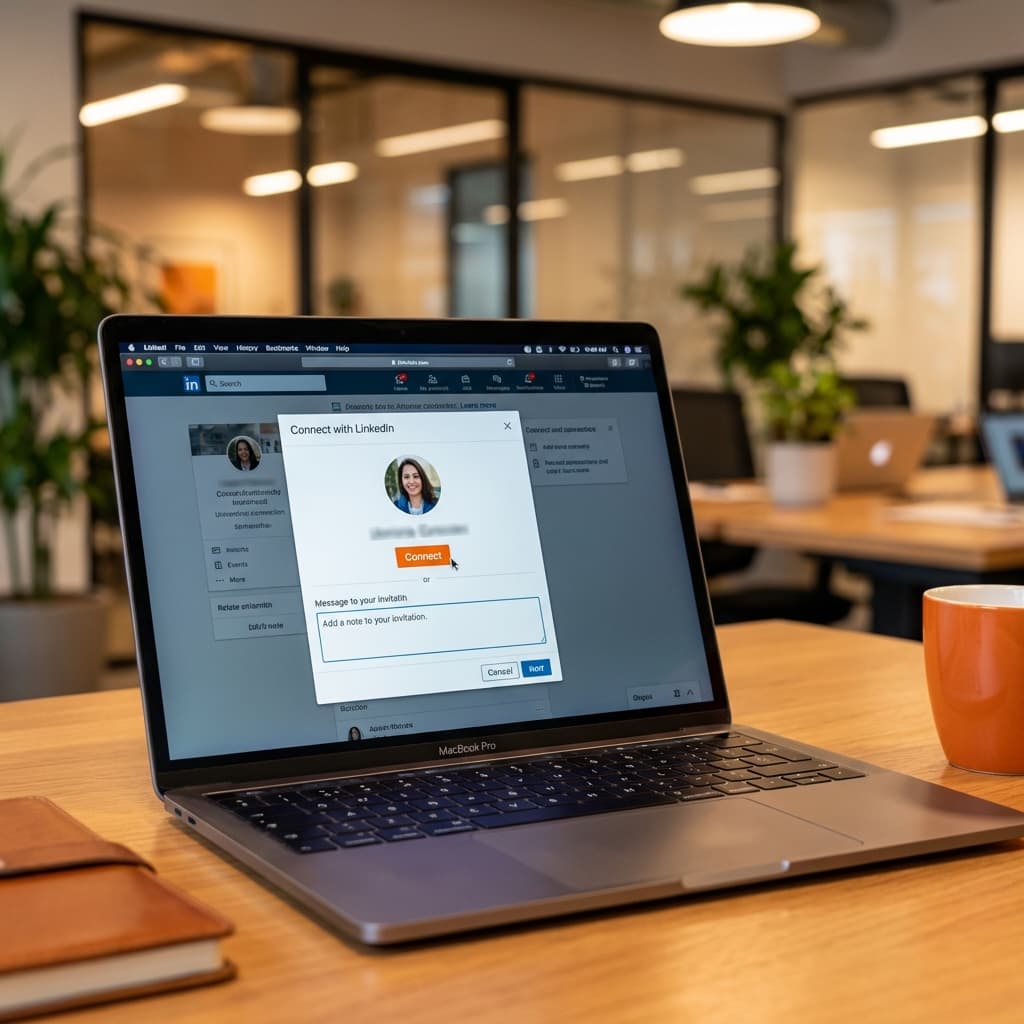 Modèle premier message LinkedIn : 15 templates qui débloquent la conversation - Guide prospection B2B et audit web Oplia